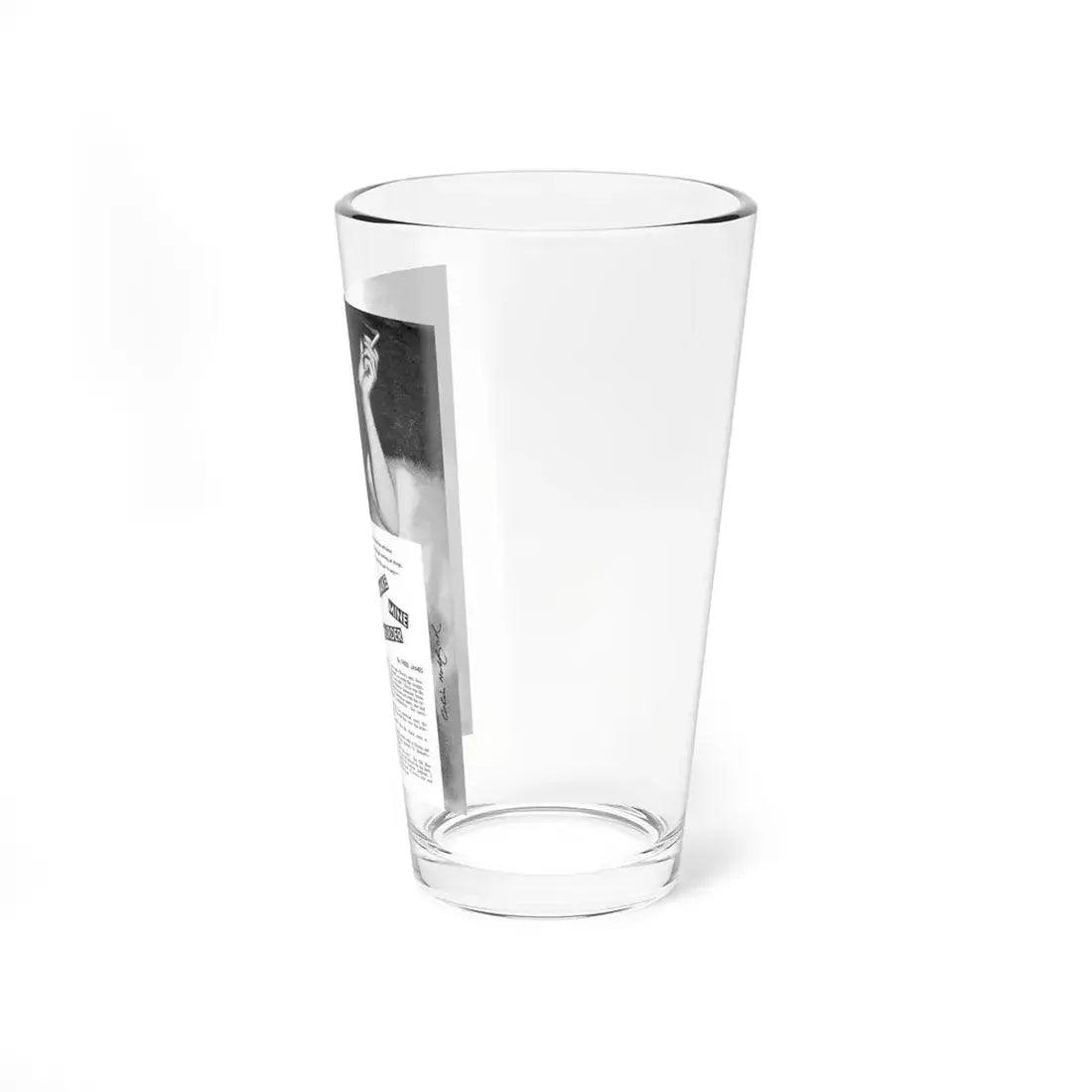 Make Mine Murder, Man Junior, October 1951 - Pint Glass 16oz - Go Mug Yourself