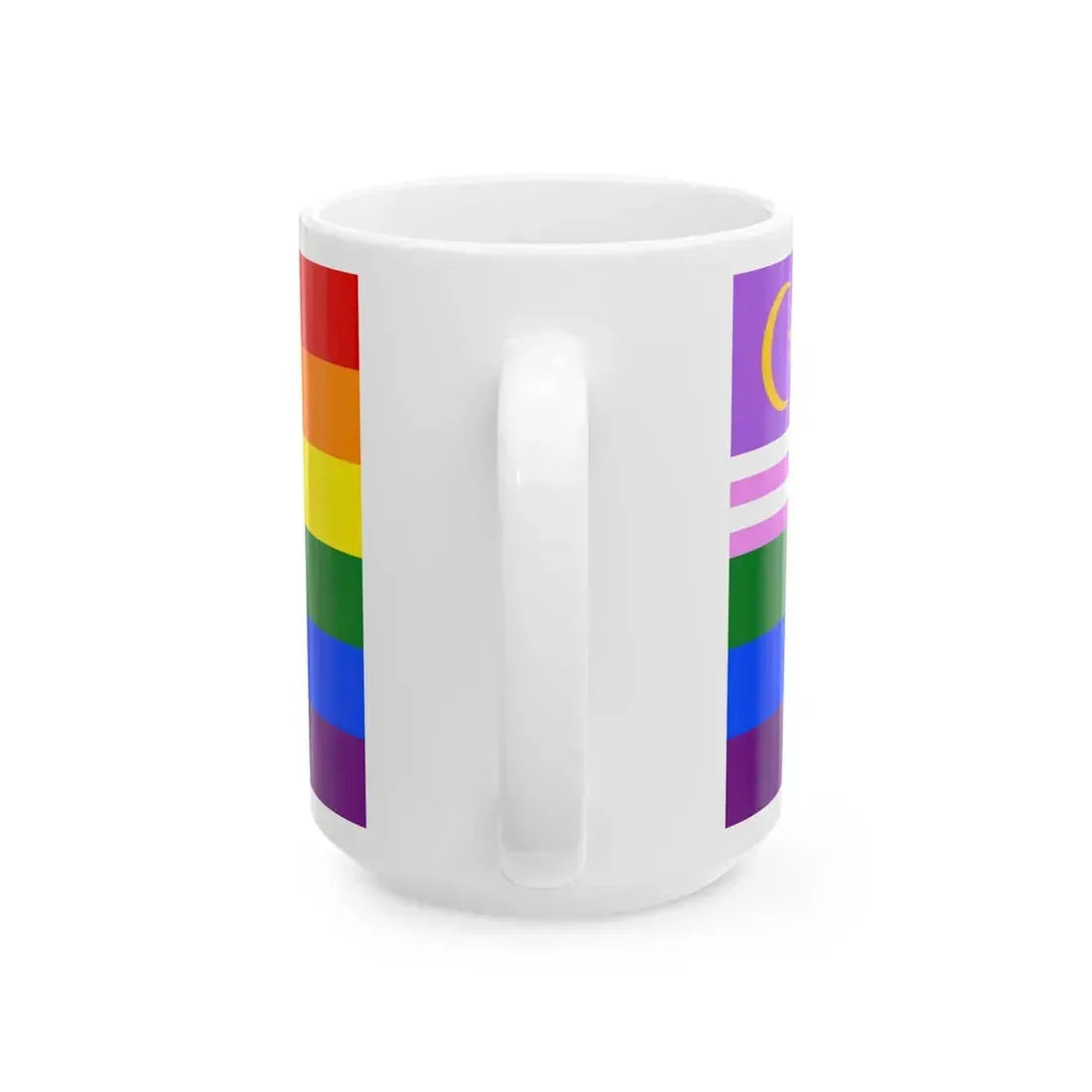 Malaya Bisexual Rainbow Flag (Malaysia) White Coffee Mug - Go Mug Yourself