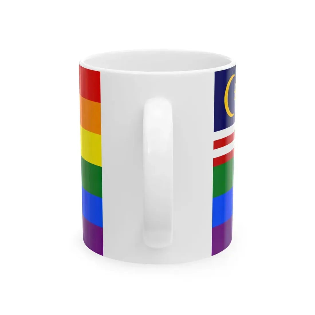 Malaya Rainbow Flag (Malaysia) White Coffee Mug - Go Mug Yourself