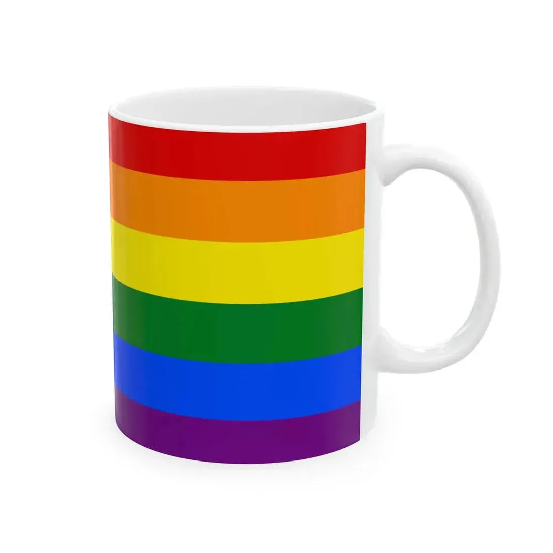 Malaysia Bisexual Rainbow Flag (Malaysia) White Coffee Mug - Go Mug Yourself