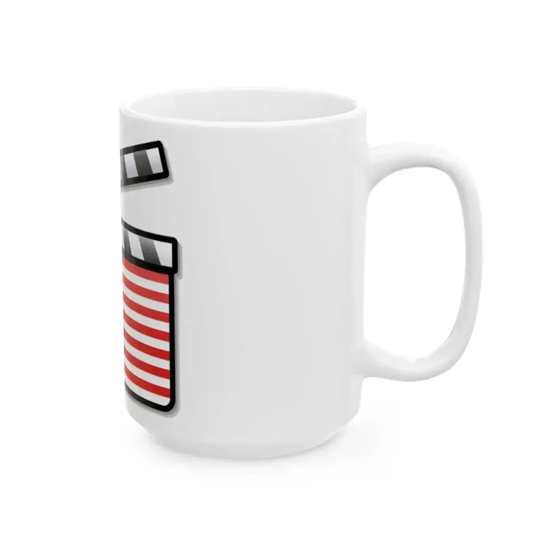 Malaysia film clapperboard (Malaysia) White Coffee Mug - Go Mug Yourself