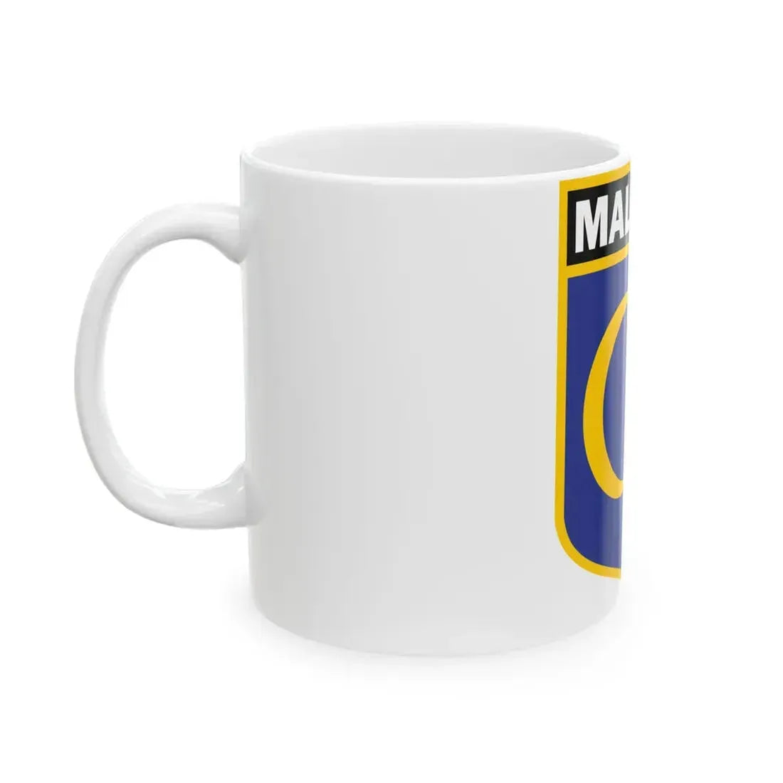 Malaysia national ice hockey team logo 2023 (Malaysia) White Coffee Mug - Go Mug Yourself