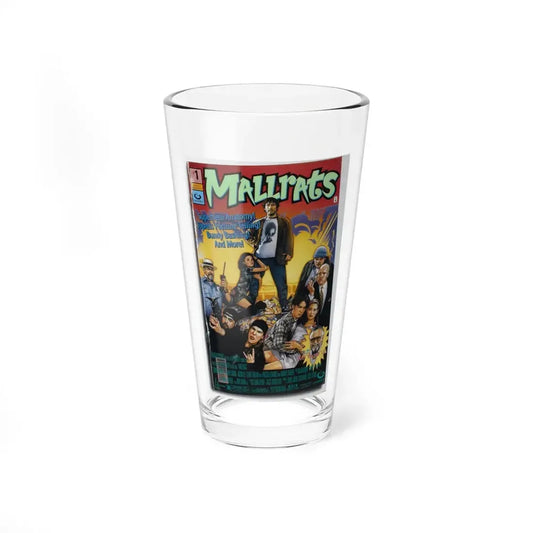 MALLRATS 1995 Movie Poster - Pint Glass 16oz 16oz - Go Mug Yourself