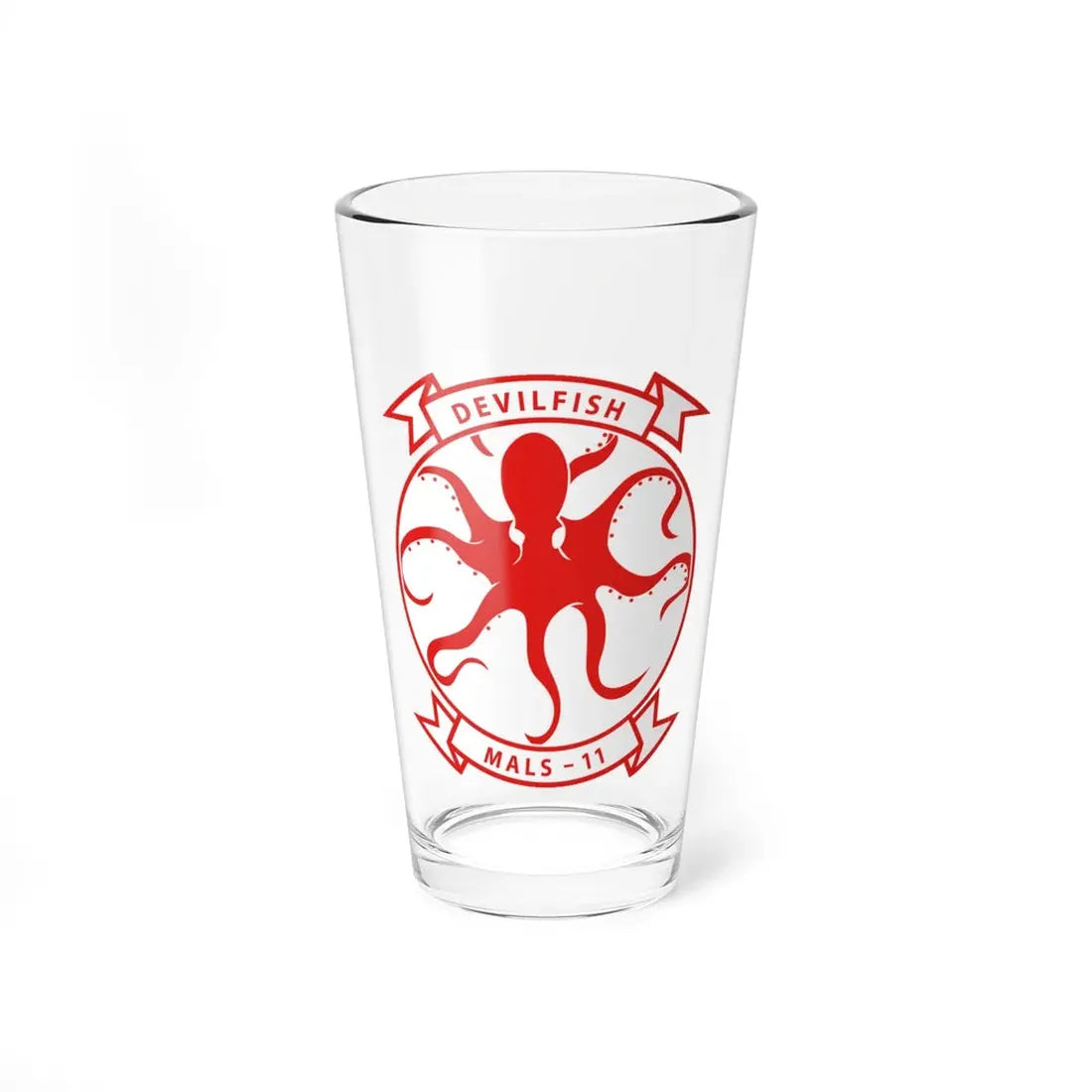 MALS 11 Devilfish 2 (USMC) Pint Glass 16oz 16oz - Go Mug Yourself