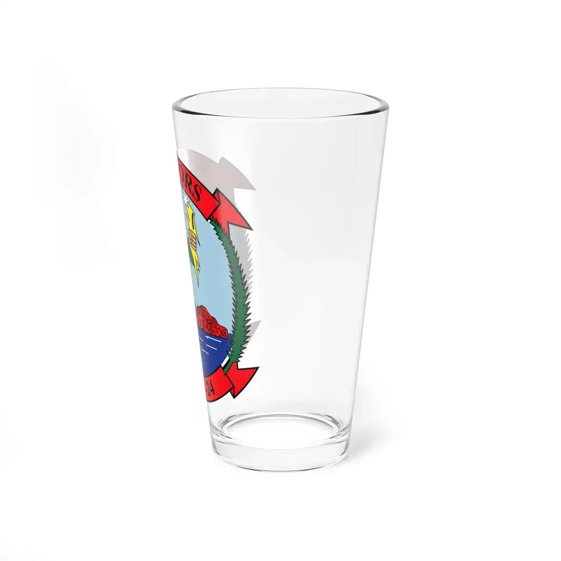 MALS 24 Warriors (USMC) Pint Glass 16oz - Go Mug Yourself
