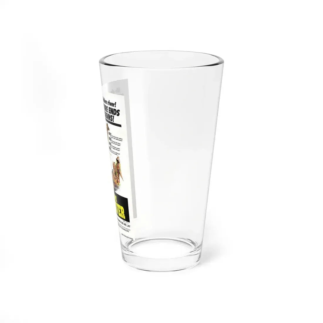 MAN FROM DEEP RIVER 1972 Movie Poster - Pint Glass 16oz - Go Mug Yourself