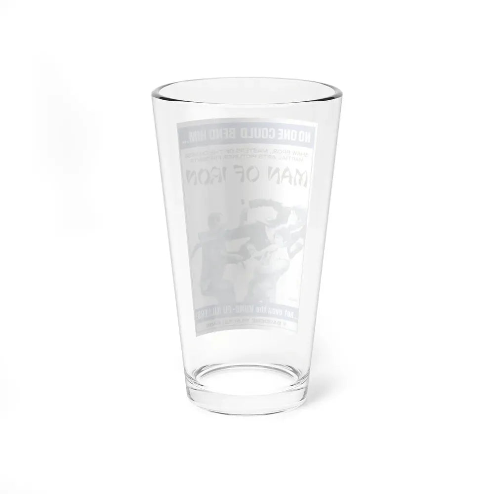 MAN OF IRON 1972 Movie Poster - Pint Glass 16oz - Go Mug Yourself