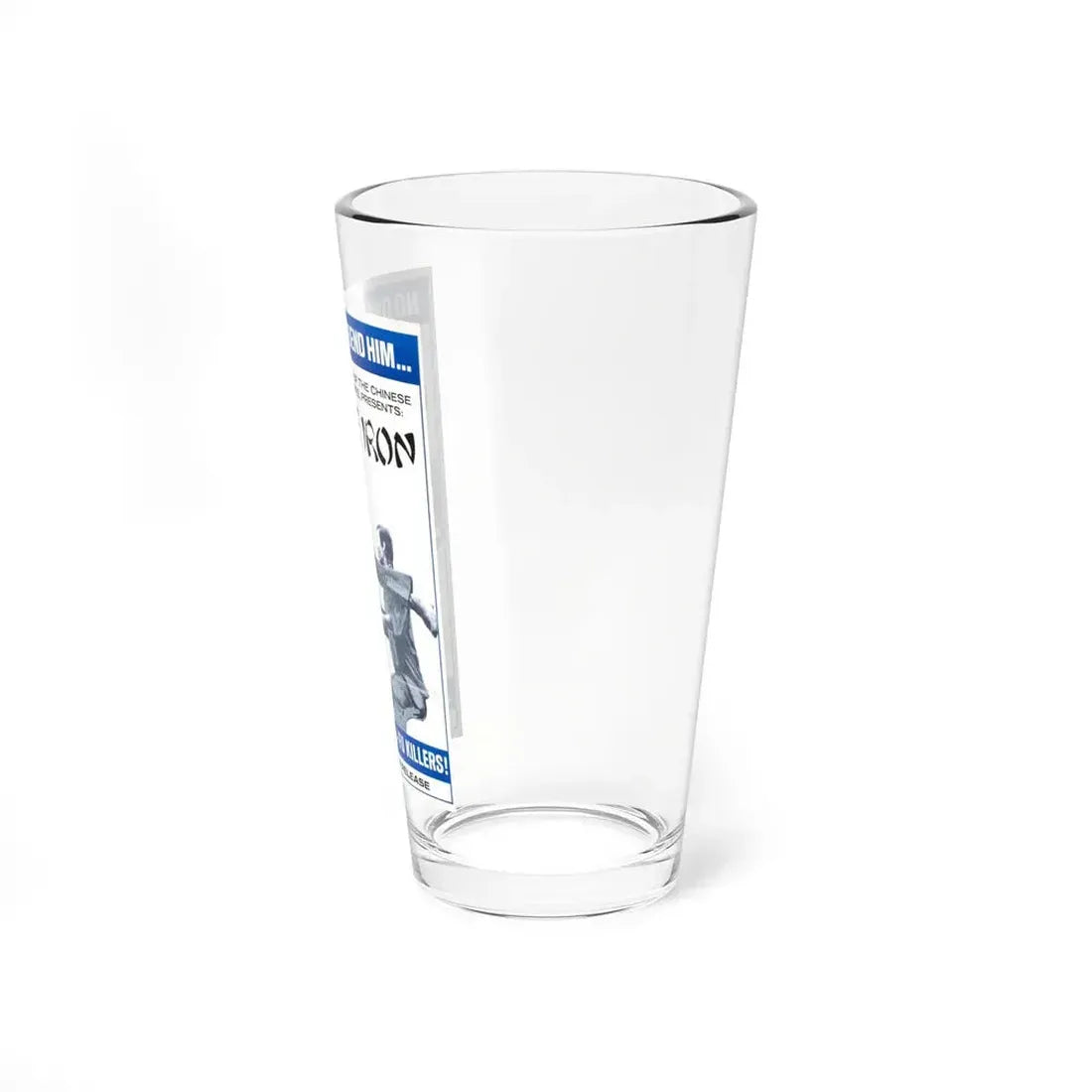 MAN OF IRON 1972 Movie Poster - Pint Glass 16oz - Go Mug Yourself