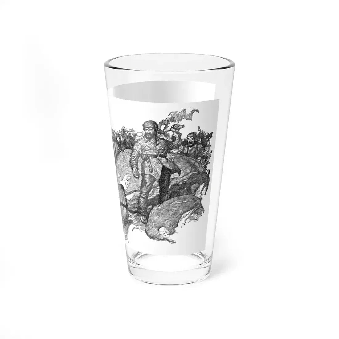 Man of the North (1), Blue Book Magazine, February 1947 - Pint Glass 16oz - Go Mug Yourself