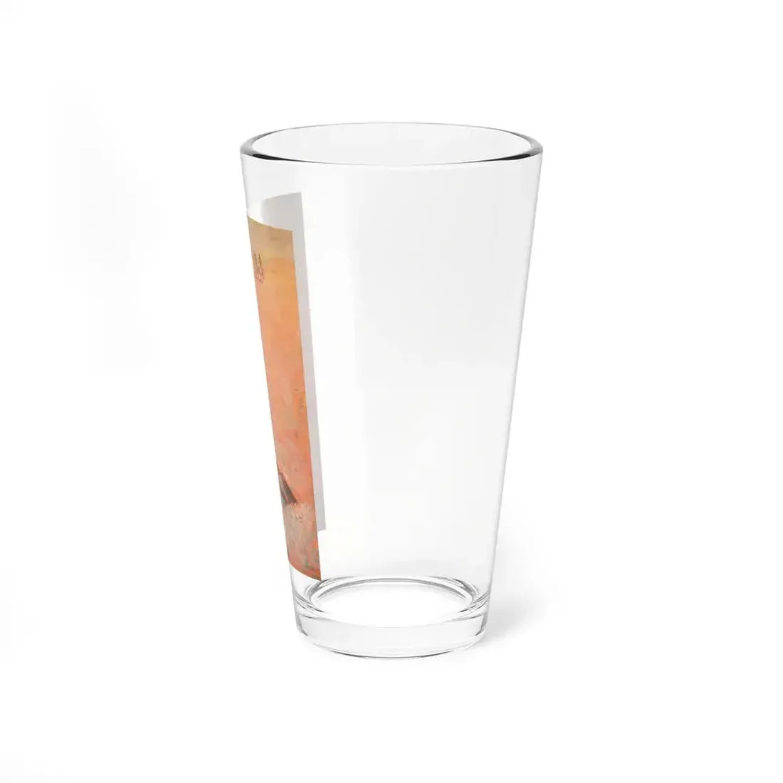 Man Staked Out in Desert, paperback cover - Pint Glass 16oz - Go Mug Yourself