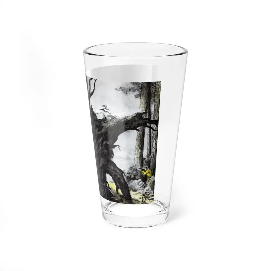 Man-Stalk, Argosy Magazine, March 1950 - Pint Glass 16oz - Go Mug Yourself