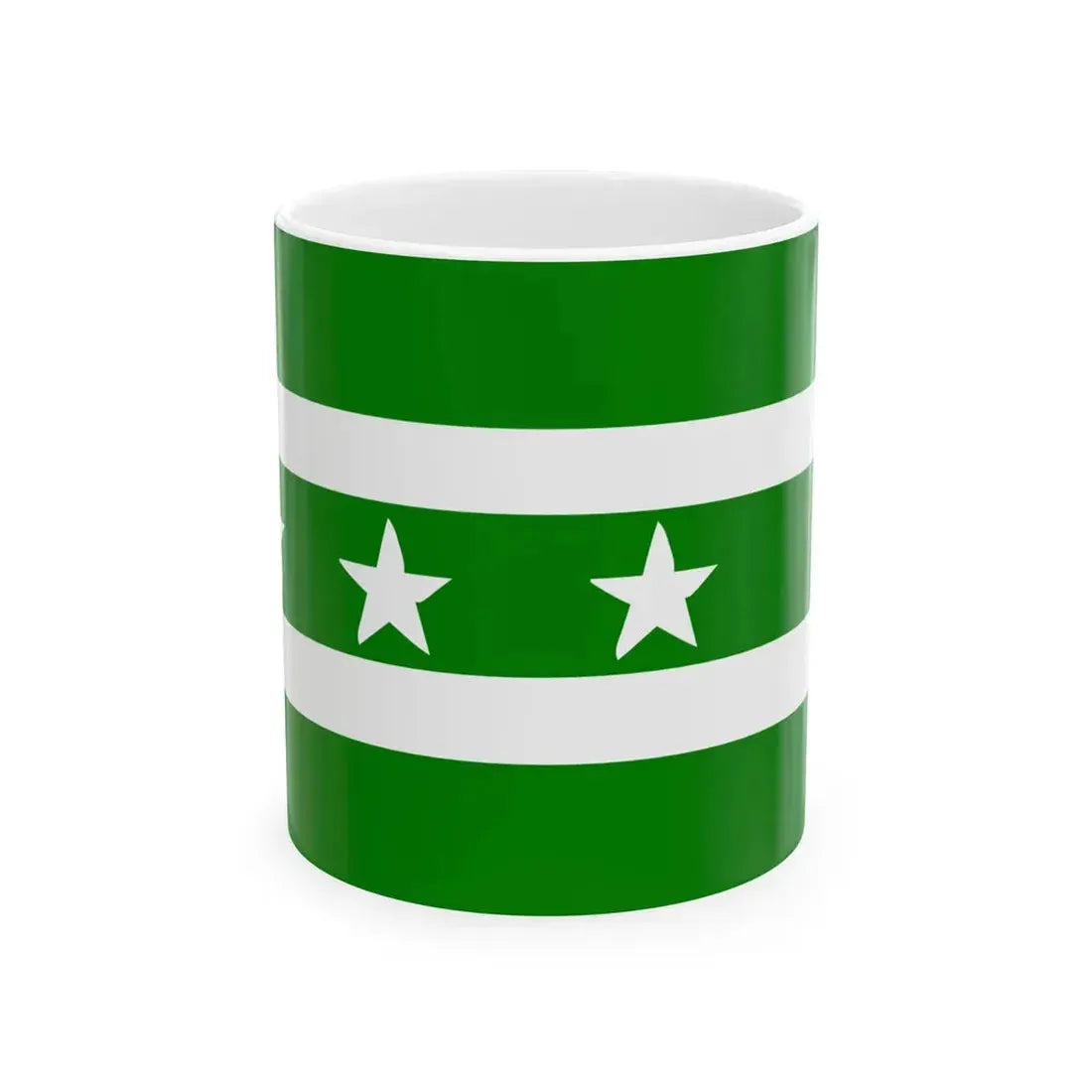 Manabi Flag (Ecuador) White Coffee Mug 11oz - Go Mug Yourself