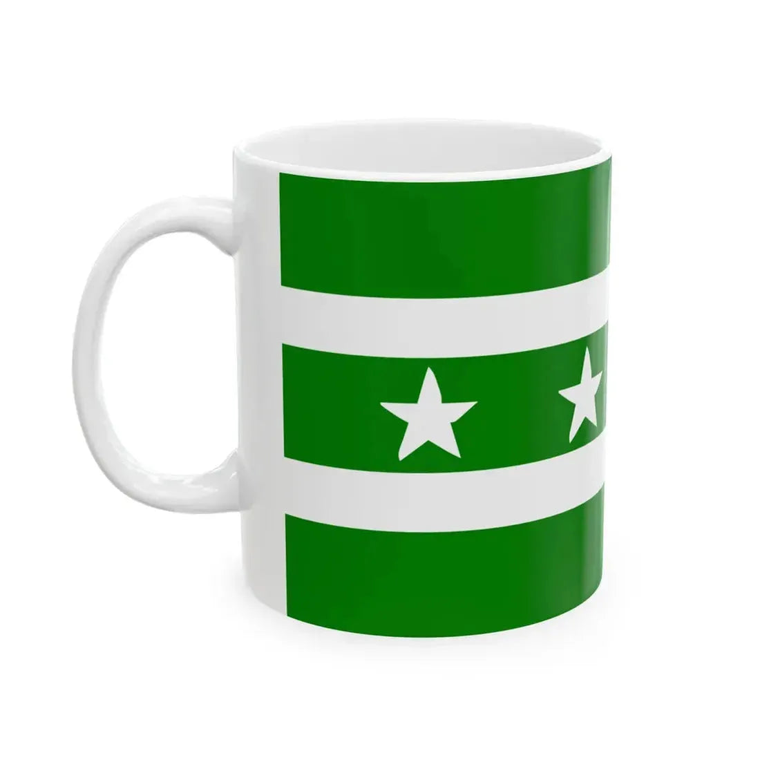 Manabi Flag (Ecuador) White Coffee Mug - Go Mug Yourself