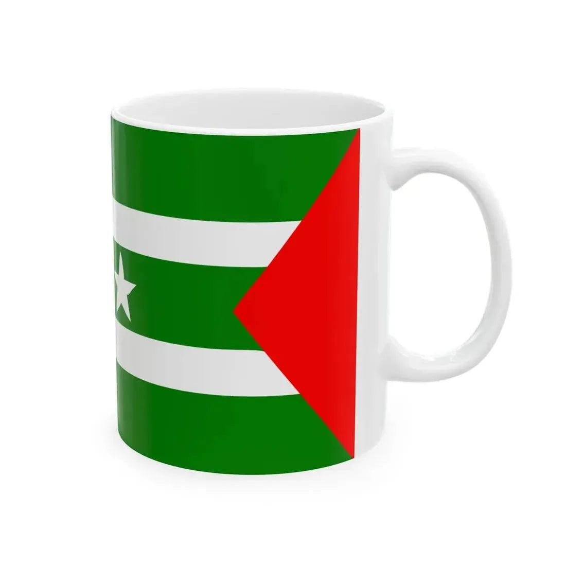 Manabi Flag (Ecuador) White Coffee Mug - Go Mug Yourself