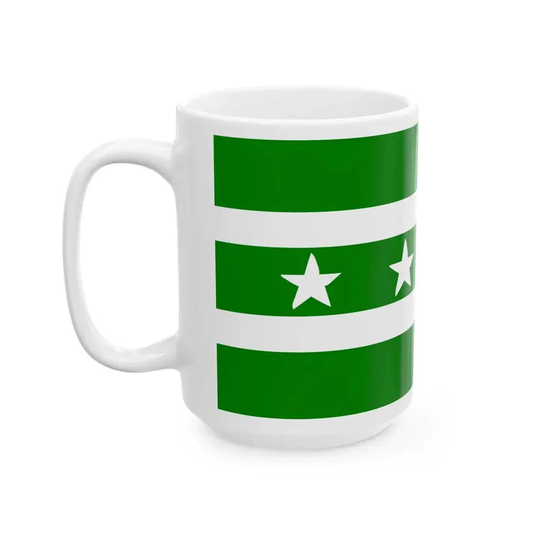 Manabi Flag (Ecuador) White Coffee Mug - Go Mug Yourself