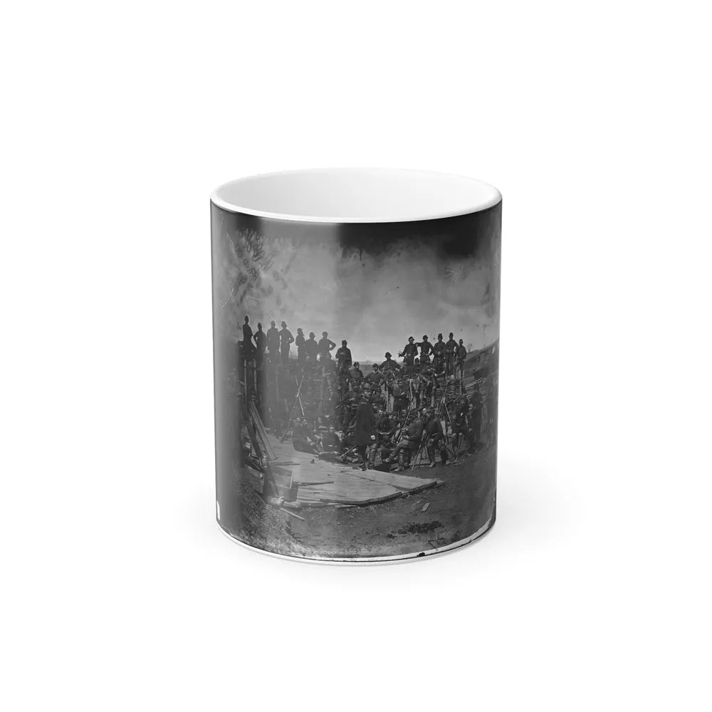 Manassas, Va. Men of Co. C, 41St New York Infantry (U.S. Civil War) Color Changing Coffee Mug 11oz-11oz-Go Mug Yourself