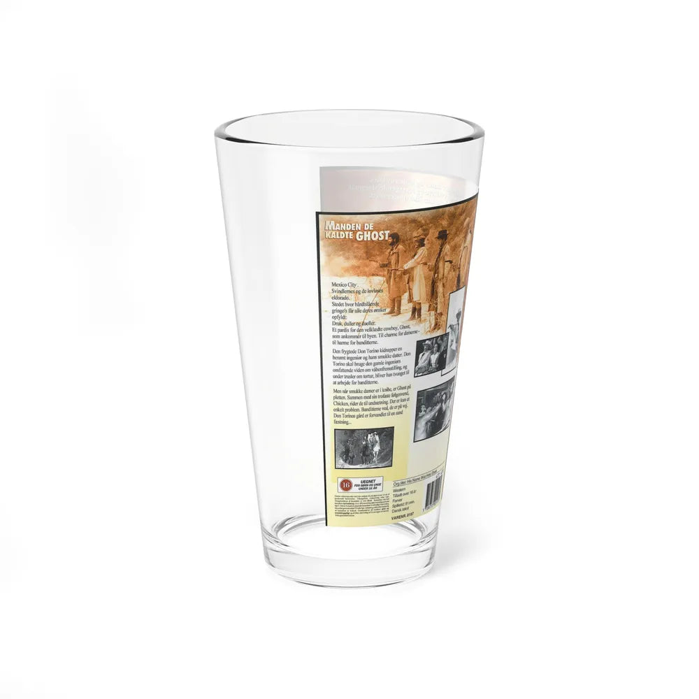 MANDEN DE KALDTE GHOST (VHS COVER) Pint Glass 16oz - Go Mug Yourself