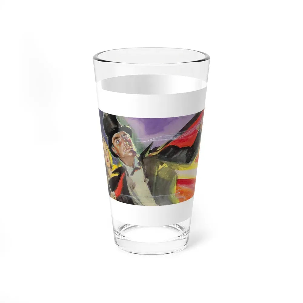 Mandrake The Magician, preliminary movie poster banner, 1939 - Pint Glass 16oz - Go Mug Yourself