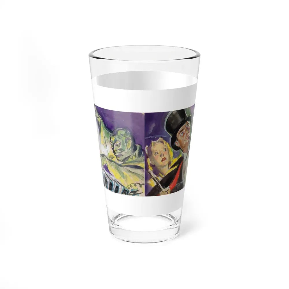 Mandrake The Magician, preliminary movie poster banner, 1939 - Pint Glass 16oz - Go Mug Yourself