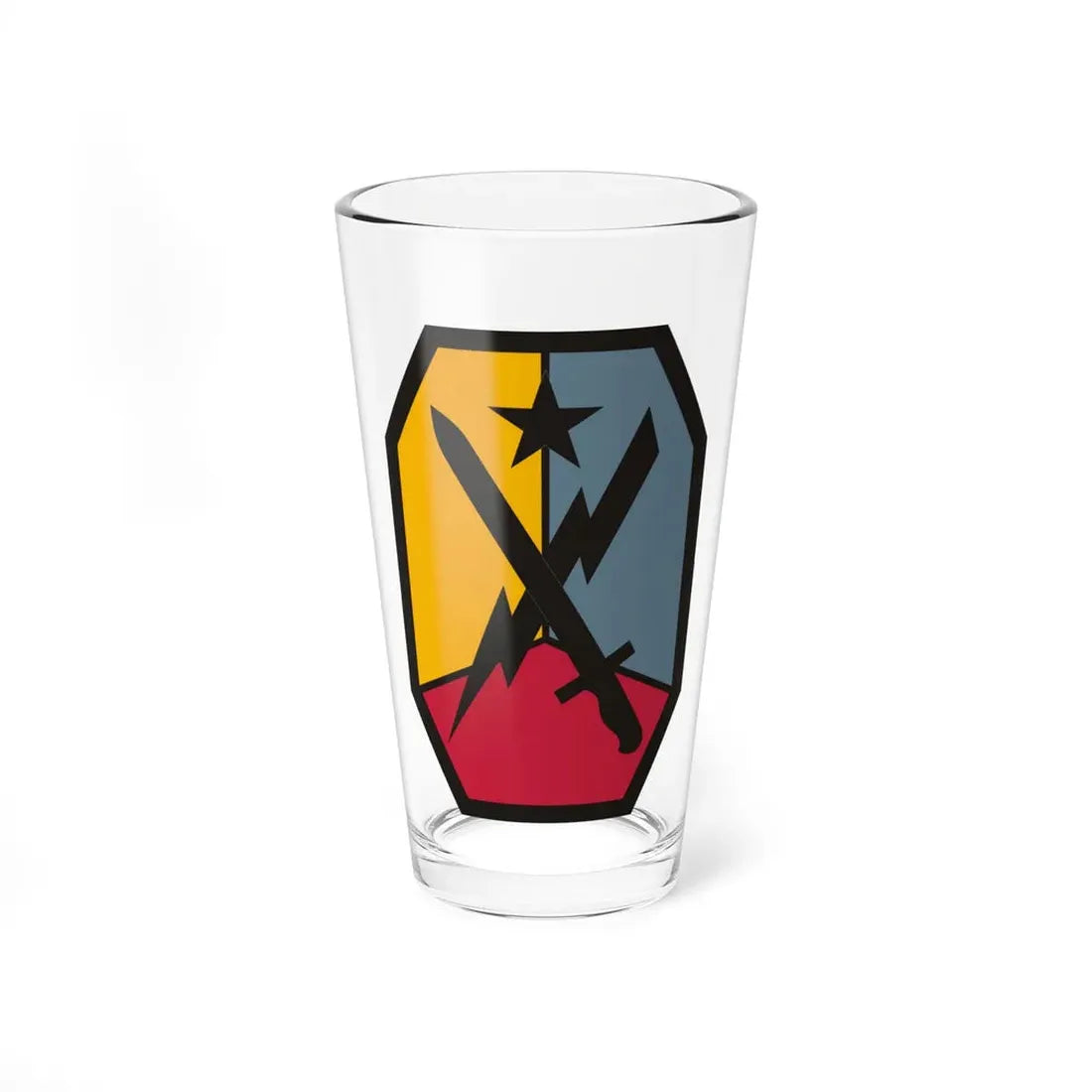Maneuver Center of Excellence Fort Benning Georgia (U.S. Army) Pint Glass 16oz 16oz - Go Mug Yourself