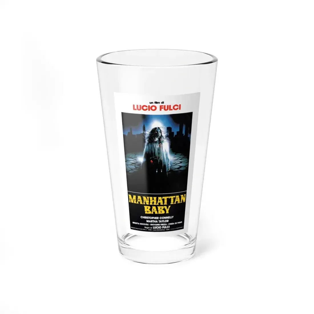 MANHATTAN BABY 1982 Movie Poster - Pint Glass 16oz 16oz - Go Mug Yourself