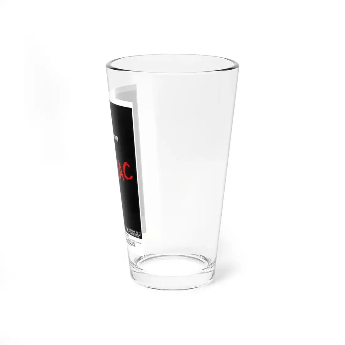 MANIAC (TEASER) 1980 Movie Poster - Pint Glass 16oz - Go Mug Yourself