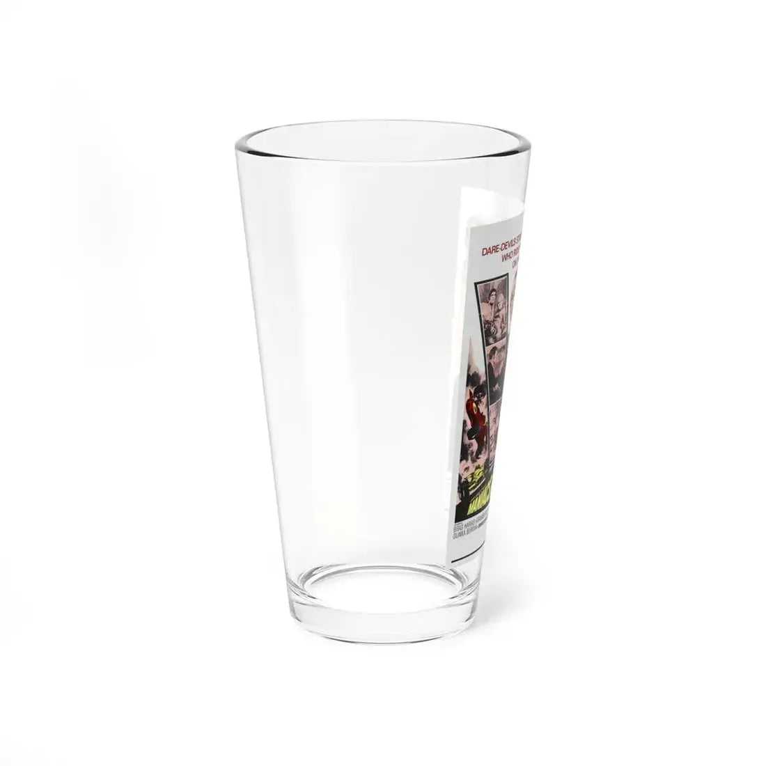 MANIACS ON WHEELS 1949 Movie Poster - Pint Glass 16oz - Go Mug Yourself