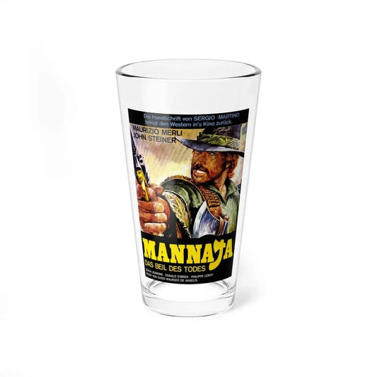 MANNAJA 1977 Movie Poster - Pint Glass 16oz 16oz - Go Mug Yourself