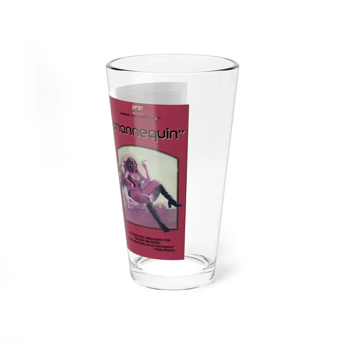 MANNEQUIN (VHS COVER) Pint Glass 16oz - Go Mug Yourself