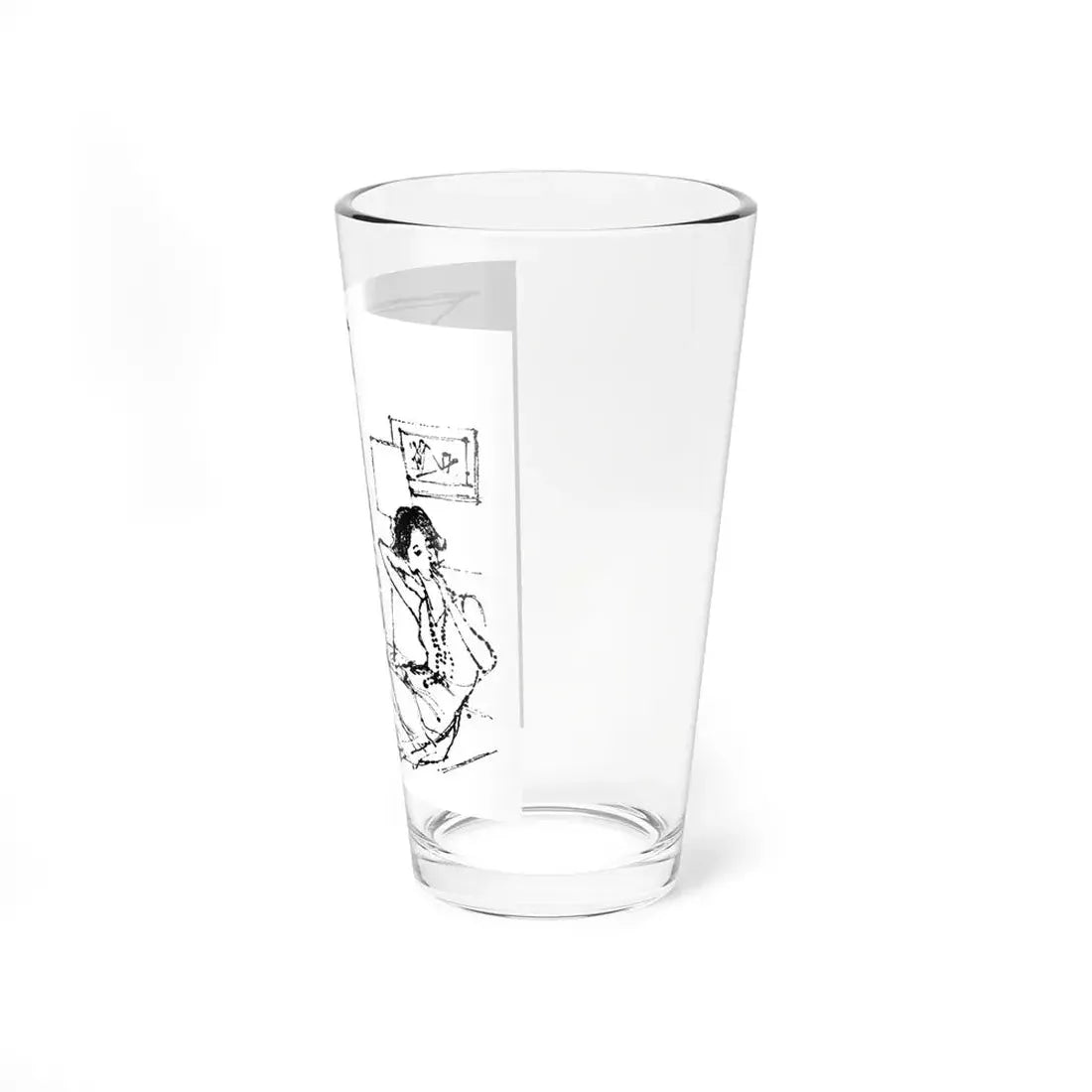 Manners Then And Now by Verily Anderson (2), Homes And Gardens magazine, 1964 - Pint Glass 16oz - Go Mug Yourself