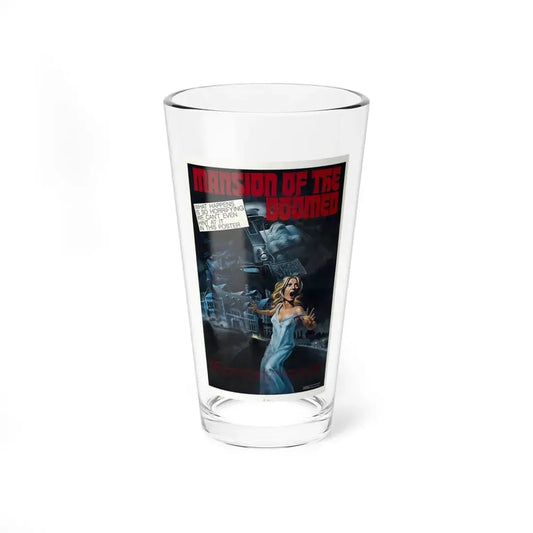 MANSION OF THE DOOMED 1976 Movie Poster - Pint Glass 16oz 16oz - Go Mug Yourself