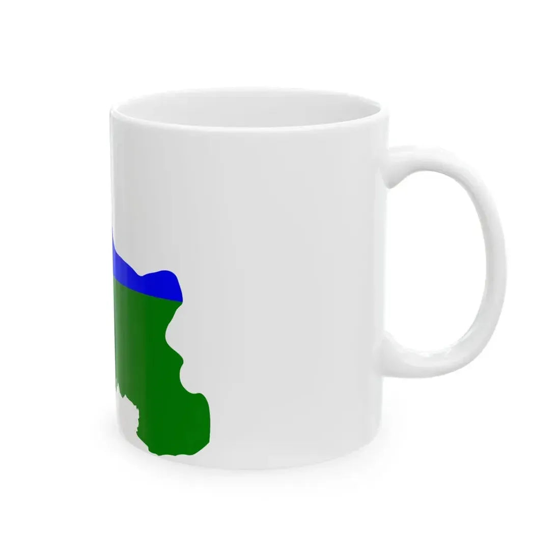 Map jbala maroc (Morocco) White Coffee Mug - Go Mug Yourself