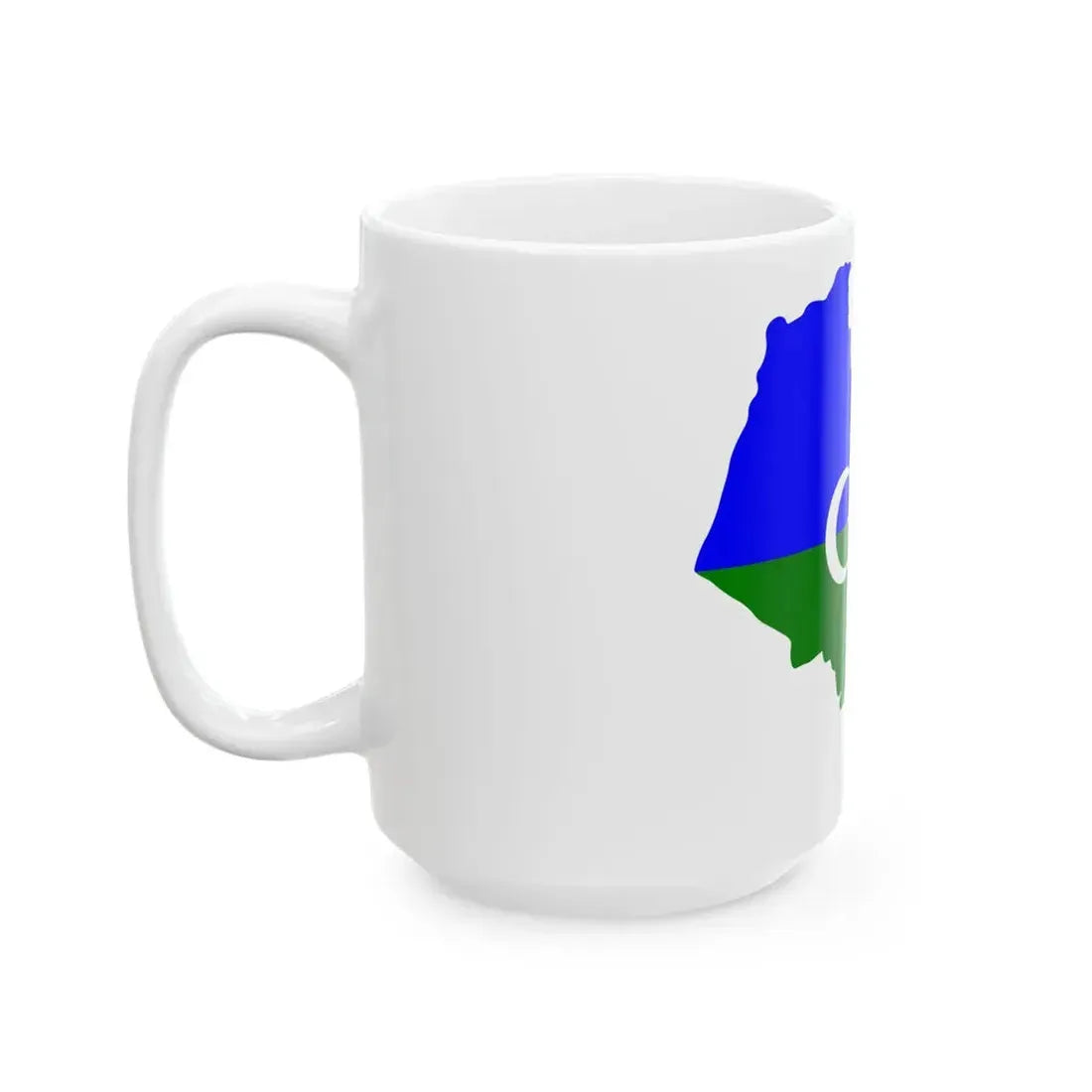 Map jbala maroc (Morocco) White Coffee Mug - Go Mug Yourself