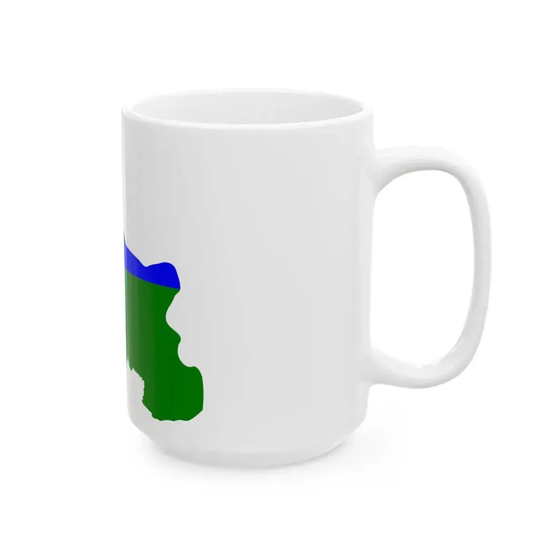 Map jbala maroc (Morocco) White Coffee Mug - Go Mug Yourself