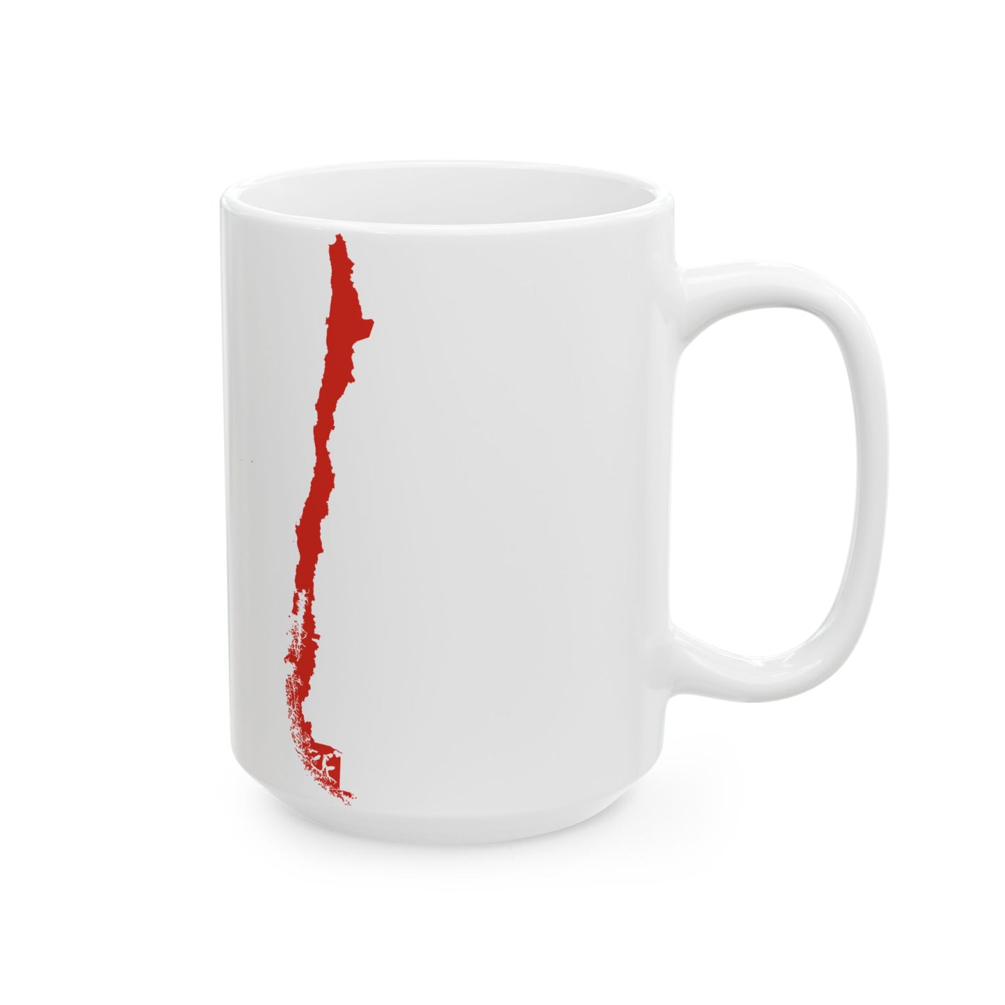 Map of Chile (Chile) White Coffee Mug-Go Mug Yourself