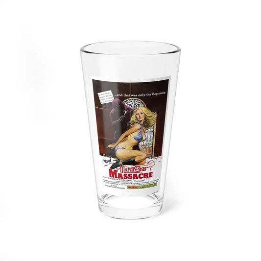 MARDI GRAS MASSACRE 1978 Movie Poster - Pint Glass 16oz 16oz - Go Mug Yourself