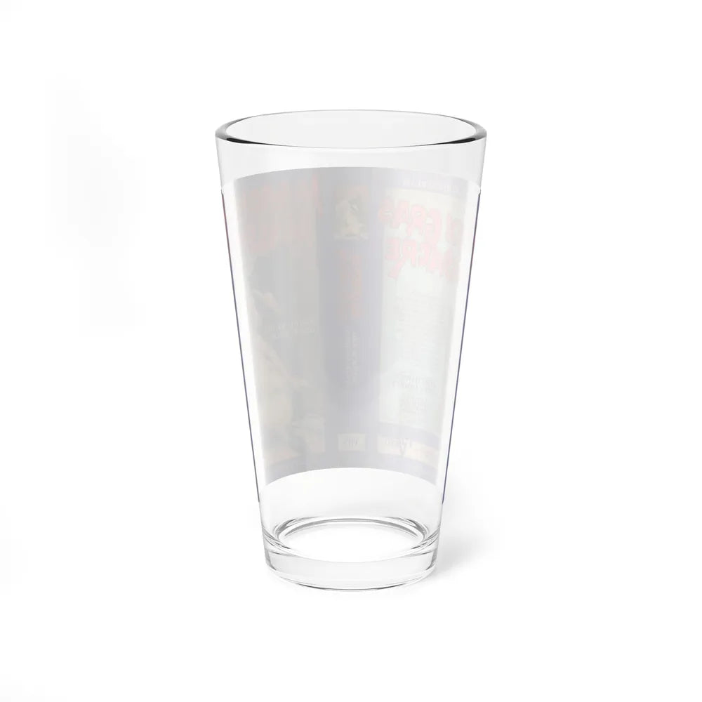 MARDI GRAS MASSACRE (VHS COVER) Pint Glass 16oz - Go Mug Yourself