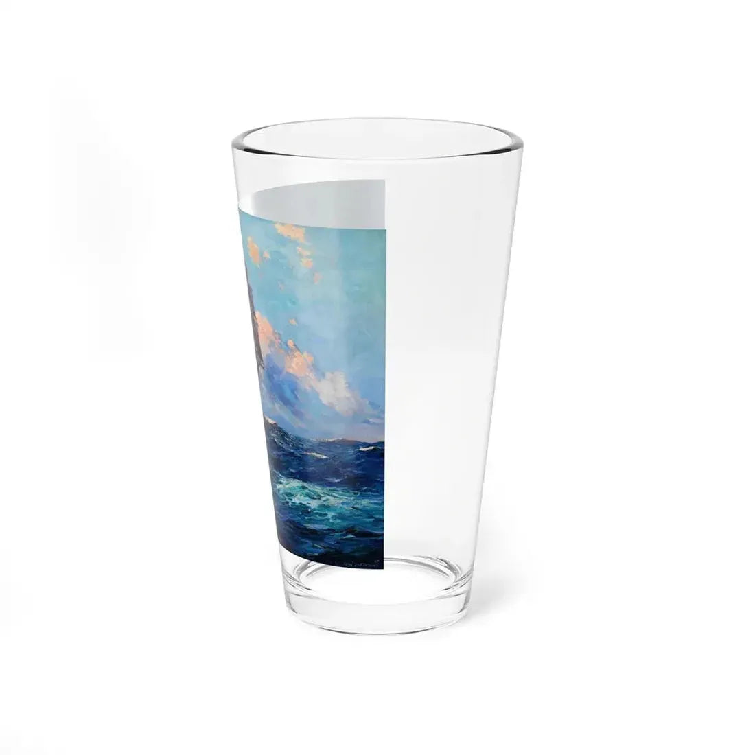 Marine, 1925 (Magazine Illustration) Pint Glass 16oz - Go Mug Yourself