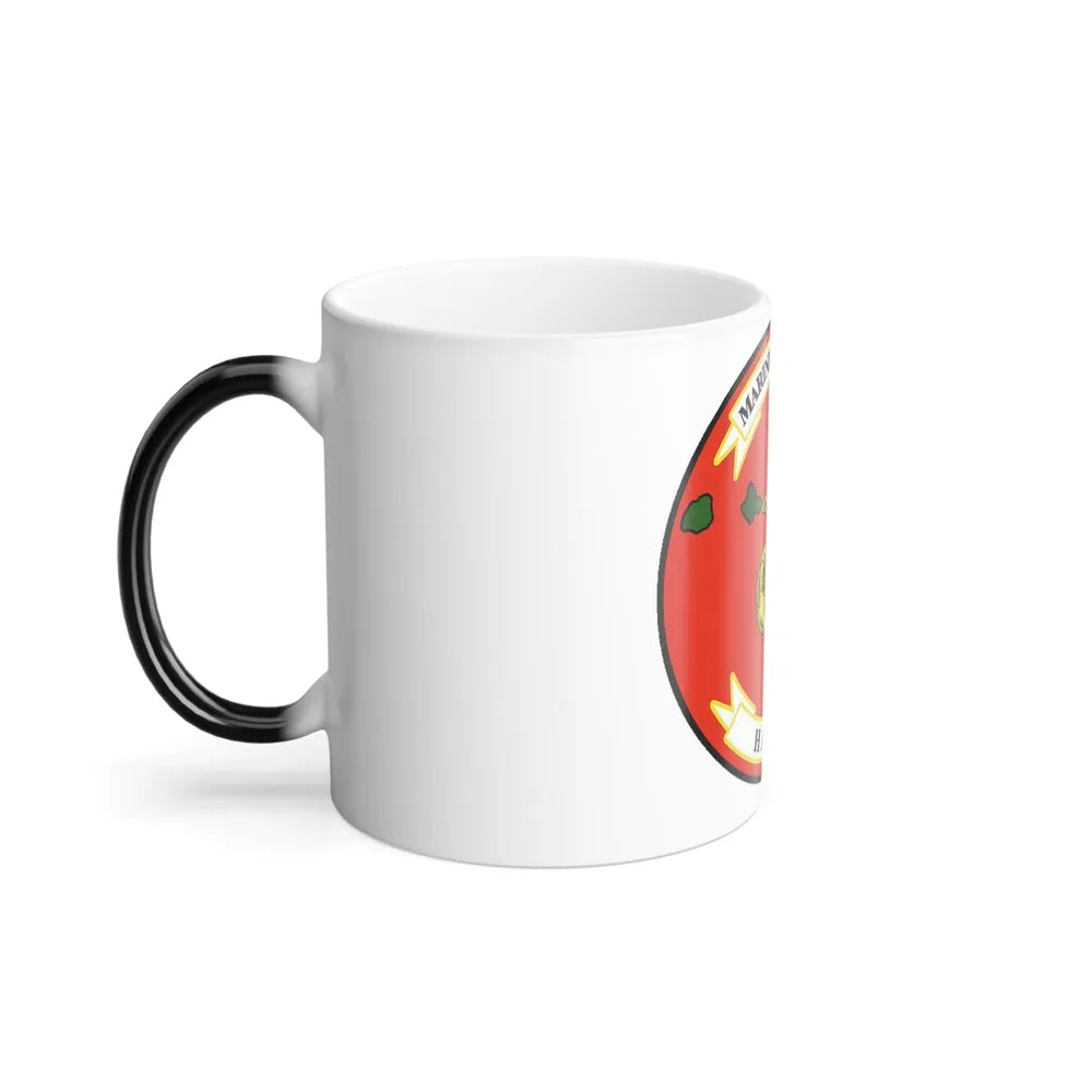 Marine Corps Base Hawaii (USMC) Color Changing Mug 11oz-Go Mug Yourself