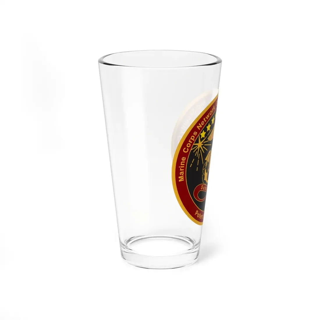 Marine Corps Network Operations And Security Center (USMC) Pint Glass 16oz - Go Mug Yourself