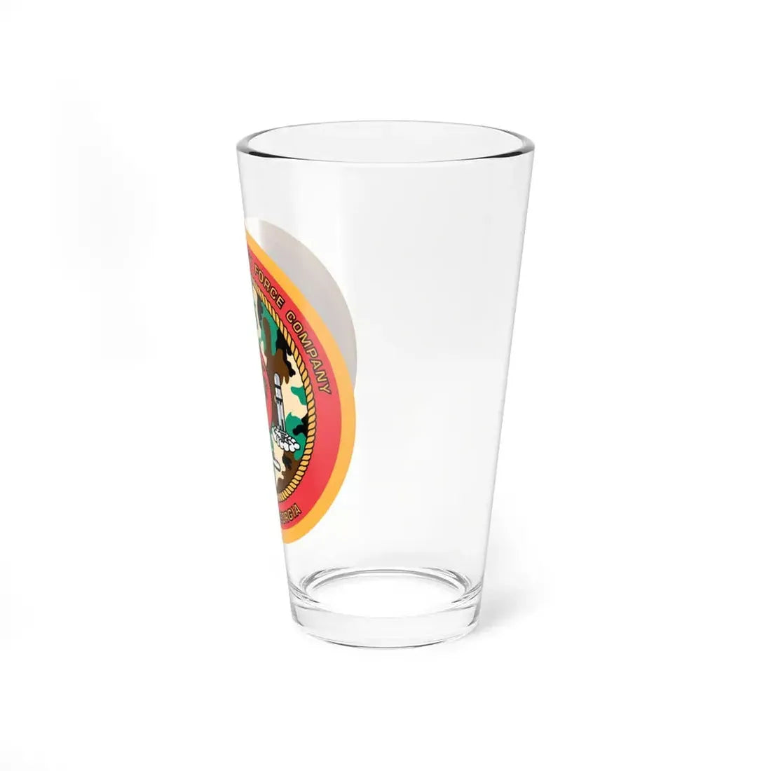 Marine Corps Security Force Company Kings Bay Georgia (USMC) Pint Glass 16oz - Go Mug Yourself