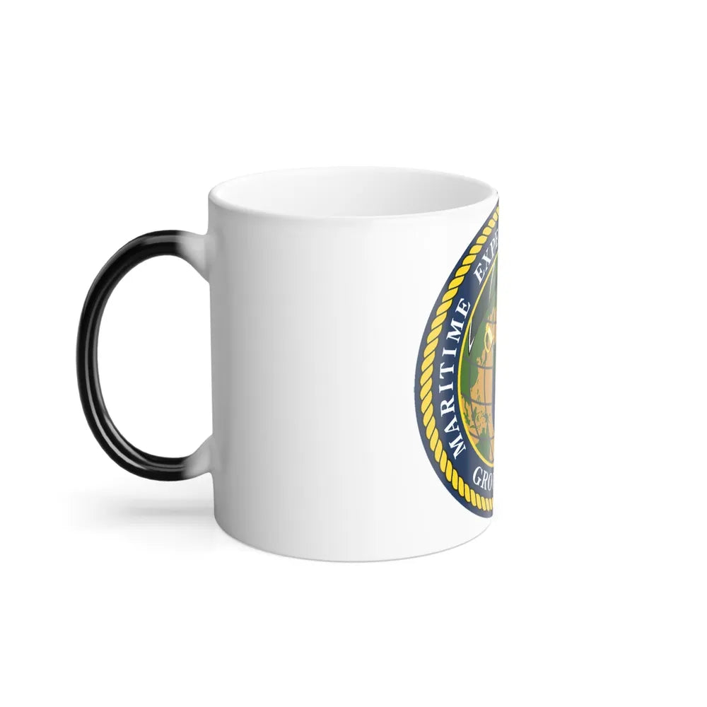 Maritime Expeditionary Grp 1 (U.S. Navy) Color Changing Mug 11oz-Go Mug Yourself