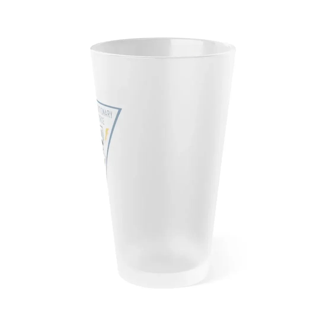 Maritime Expeditionary Security Force (U.S. Navy) Frosted Pint Glass 16oz - Go Mug Yourself