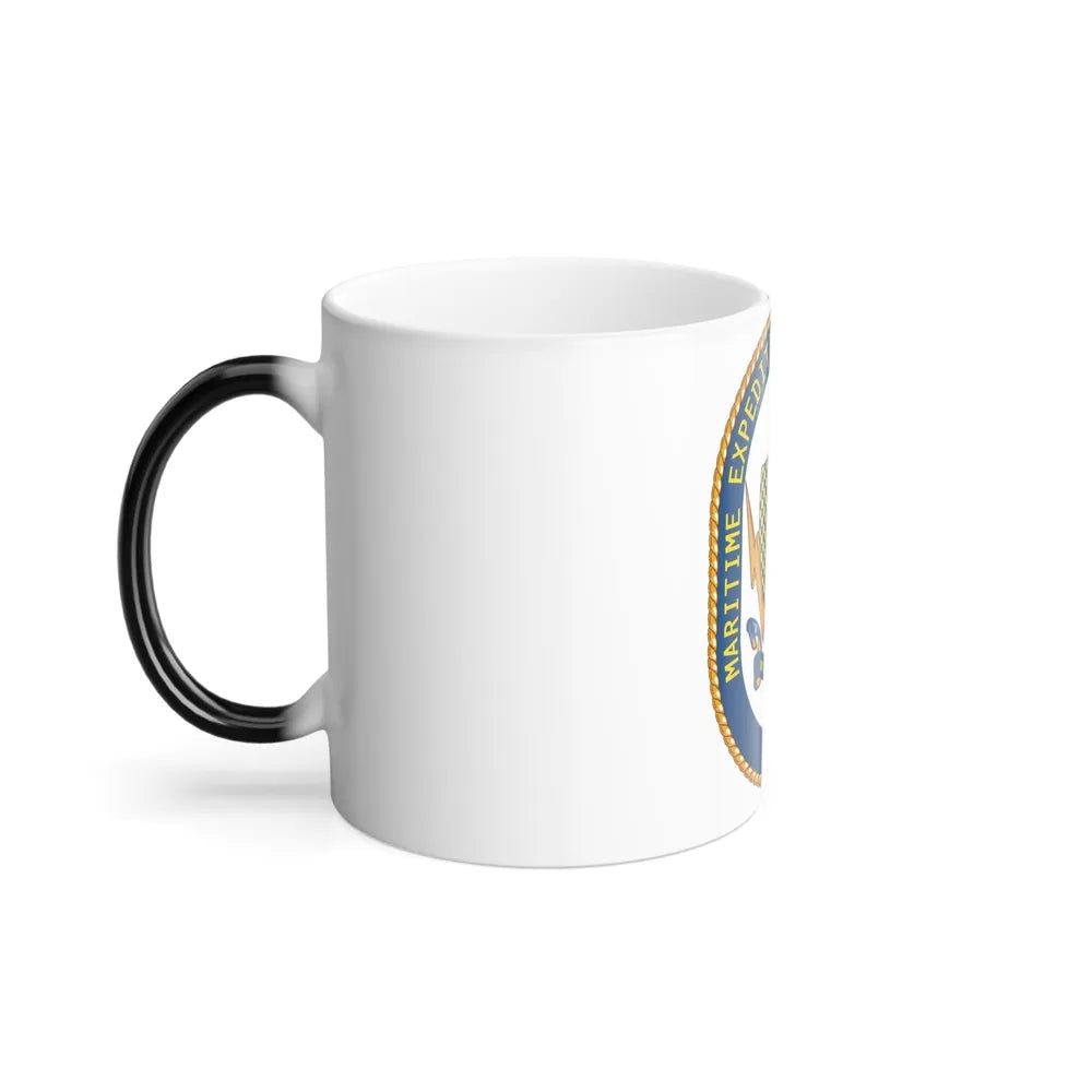 Maritime Expeditionary Security Group One (U.S. Navy) Color Changing Mug 11oz-Go Mug Yourself