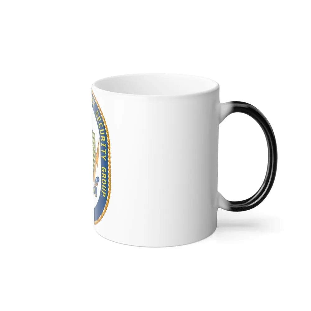 Maritime Expeditionary Security Group One (U.S. Navy) Color Changing Mug 11oz-Go Mug Yourself