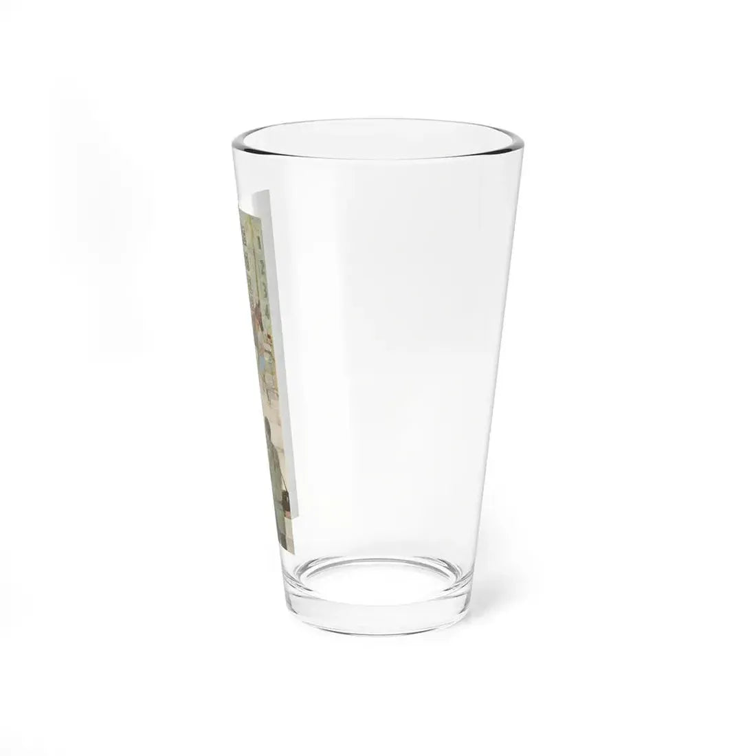 Mark English (attributed) 1965 Plymouth Belvedere Brochure art (5) (Magazine Illustration) Pint Glass 16oz - Go Mug Yourself