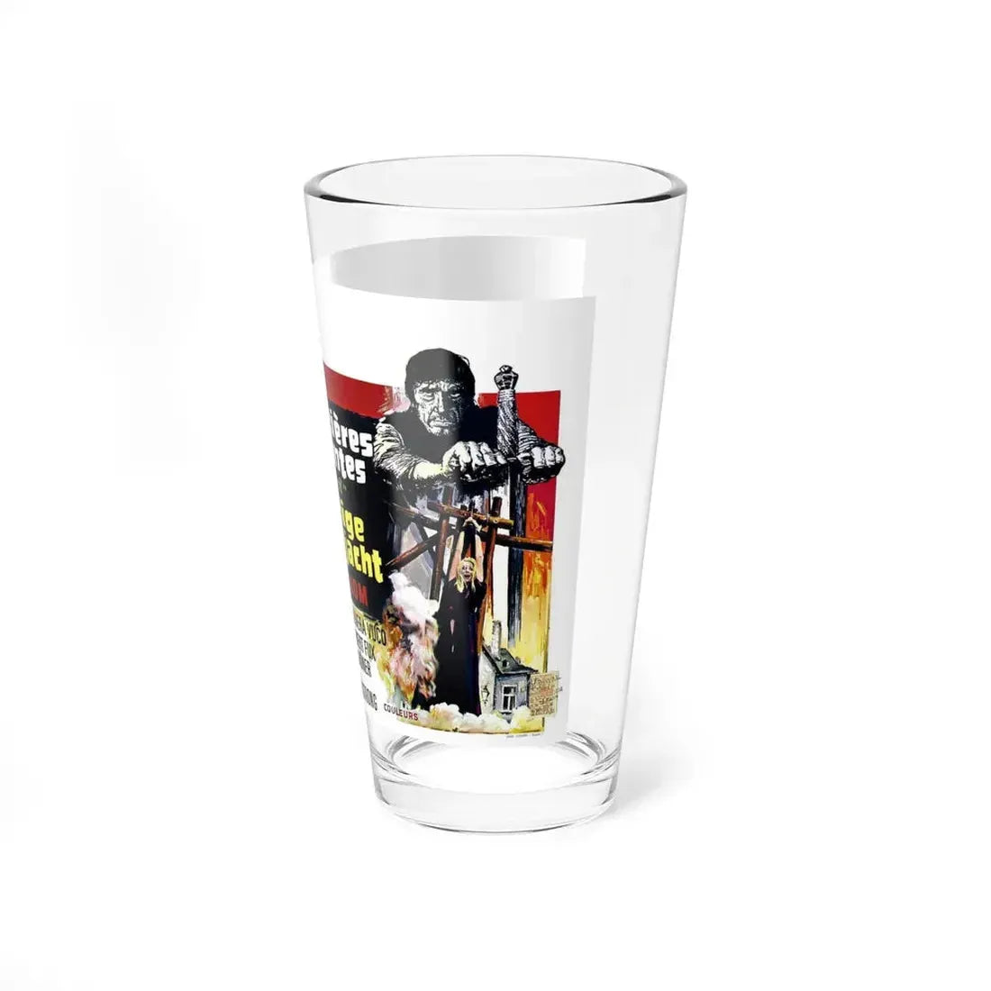 MARK OF THE DEVIL (BELGIAN) 1970 Movie Poster - Pint Glass 16oz - Go Mug Yourself