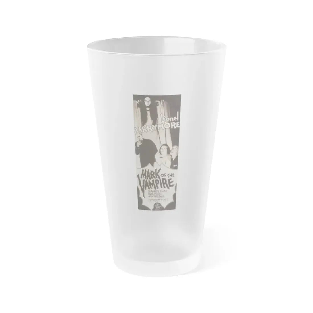 MARK OF THE VAMPIRE (3) 1935 Movie Poster - Frosted Pint Glass 16oz 16oz Frosted - Go Mug Yourself