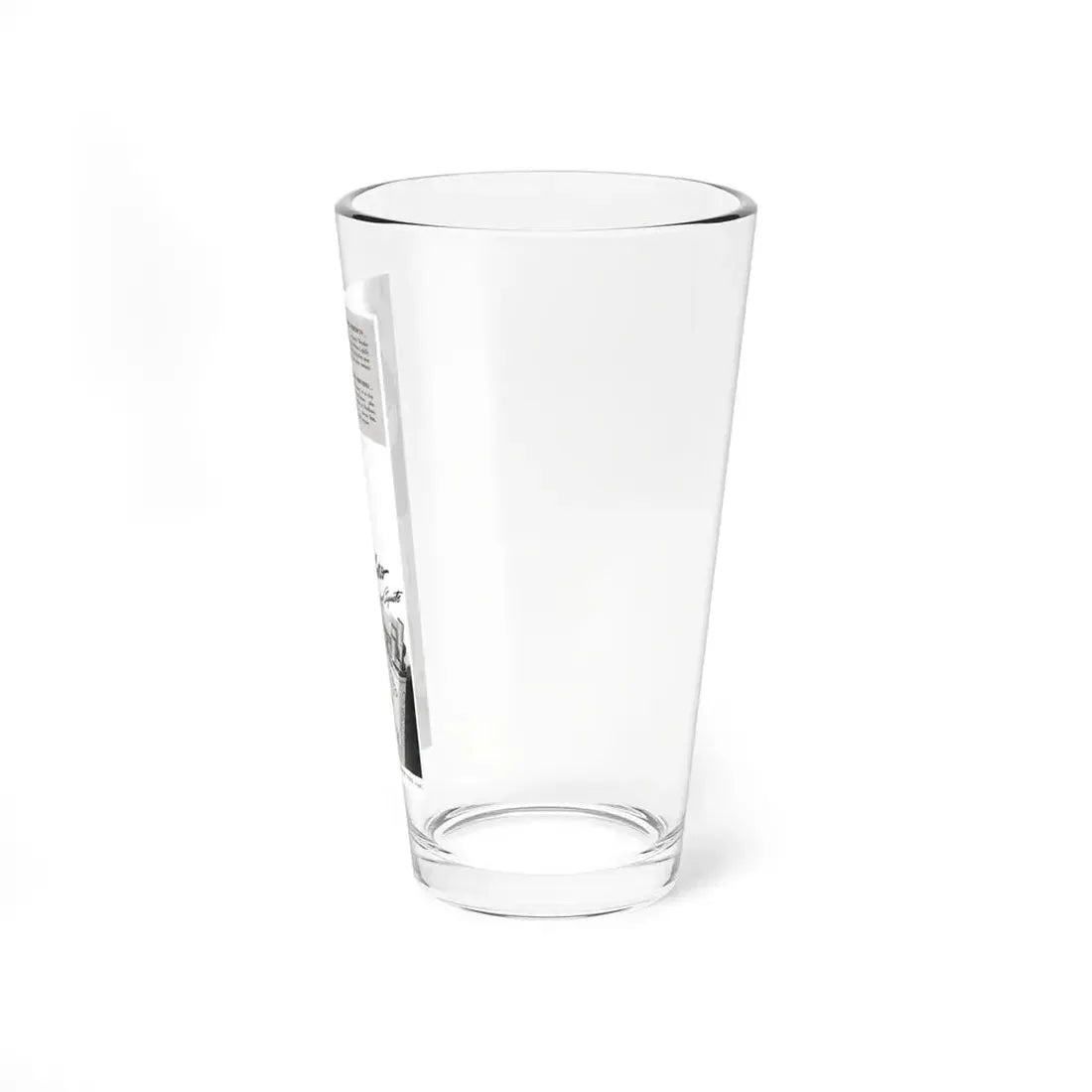 Marlboro advertisement, Cosmopolitan, August 1942 (Magazine Illustration) Pint Glass 16oz - Go Mug Yourself