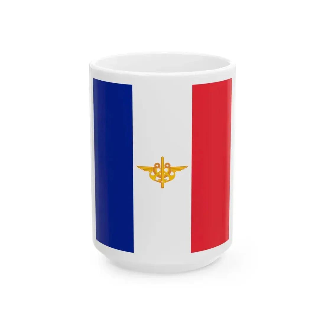 Marque mindef (France) White Coffee Mug 15oz - Go Mug Yourself